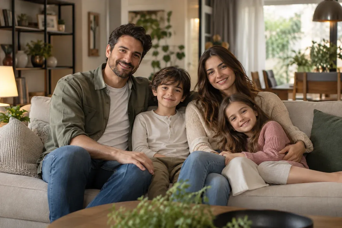 Mobilya reklamı için aile cast başvurusu