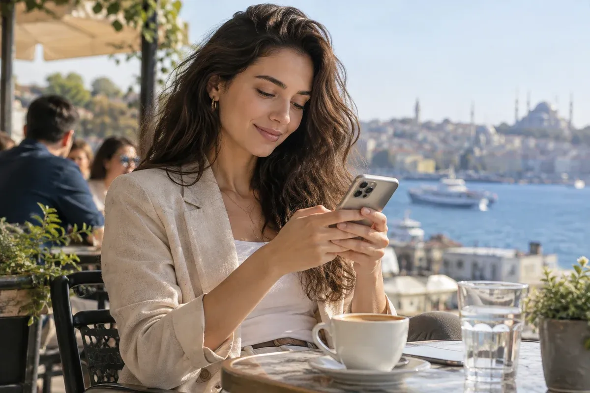 Telefon reklamı için yeni yüz başvurusu